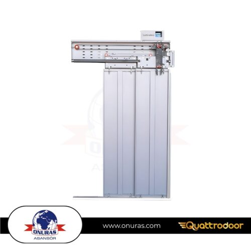 2 Panel Teleskopik Kabin Kapısı Brushless